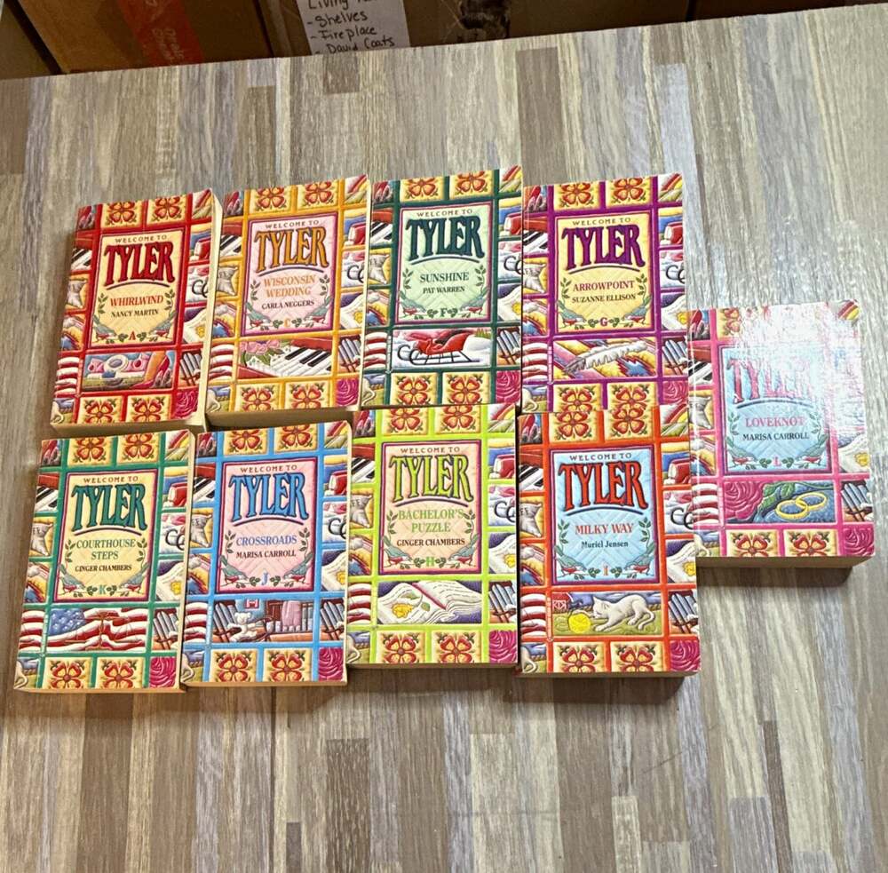 Welcome to Tyler Harlequin Romance Series Lot of 9 Paperback Books Vintage